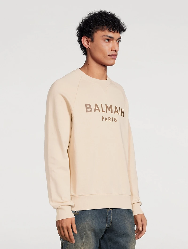 Cotton Logo Sweatshirt