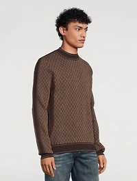 Mini Monogram Wool Sweater