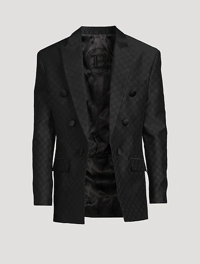 Mini Monogram Wool Jacquard Jacket