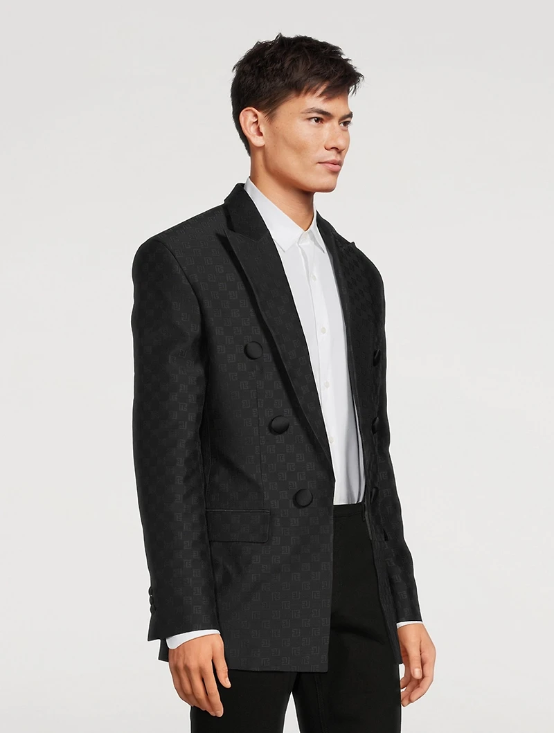 Mini Monogram Wool Jacquard Jacket