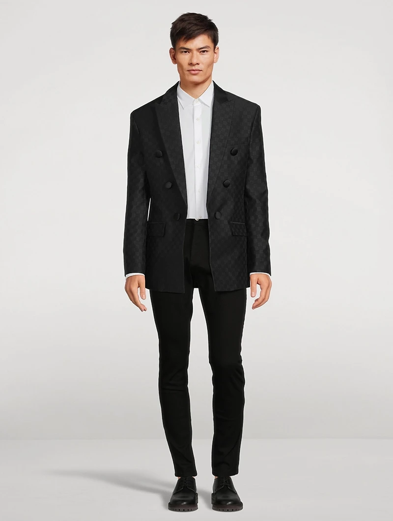 Mini Monogram Wool Jacquard Jacket