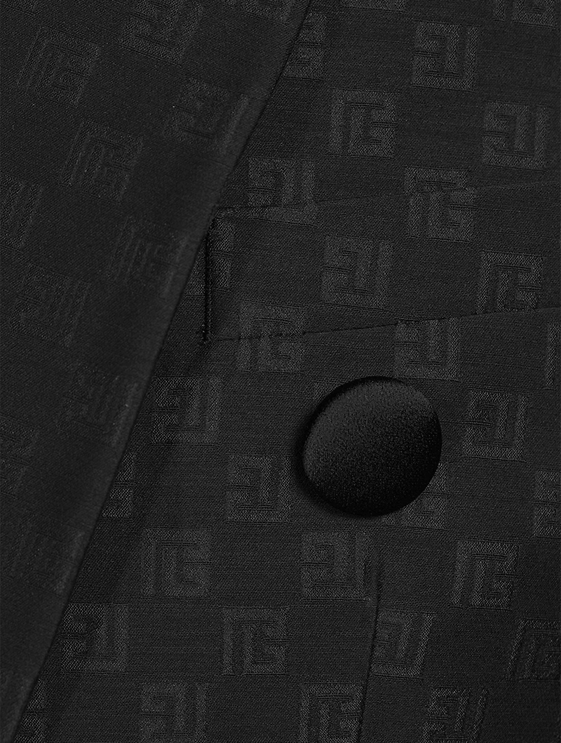 Mini Monogram Wool Jacquard Jacket