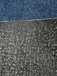 Coated Denim Two-Tone Jeans
