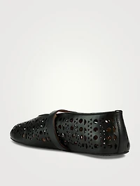 Leather Ballet Flats