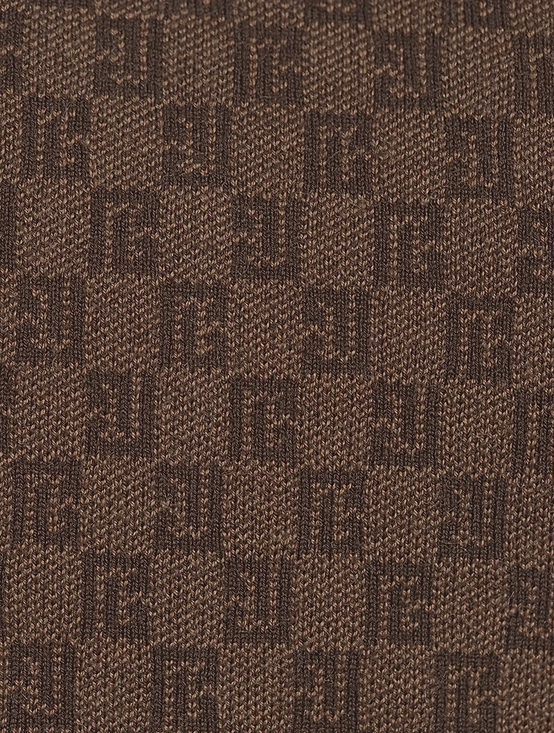 Mini Monogram Jacquard Crop Top