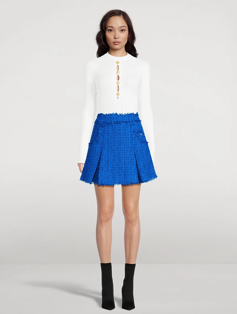 Tweed Mini Skirt