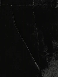Velvet Bootcut Trousers