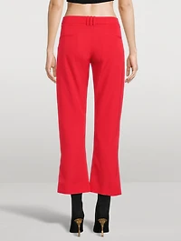 Grain De Poudre Bootcut Trousers