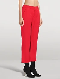 Grain De Poudre Bootcut Trousers