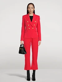 Grain De Poudre Bootcut Trousers