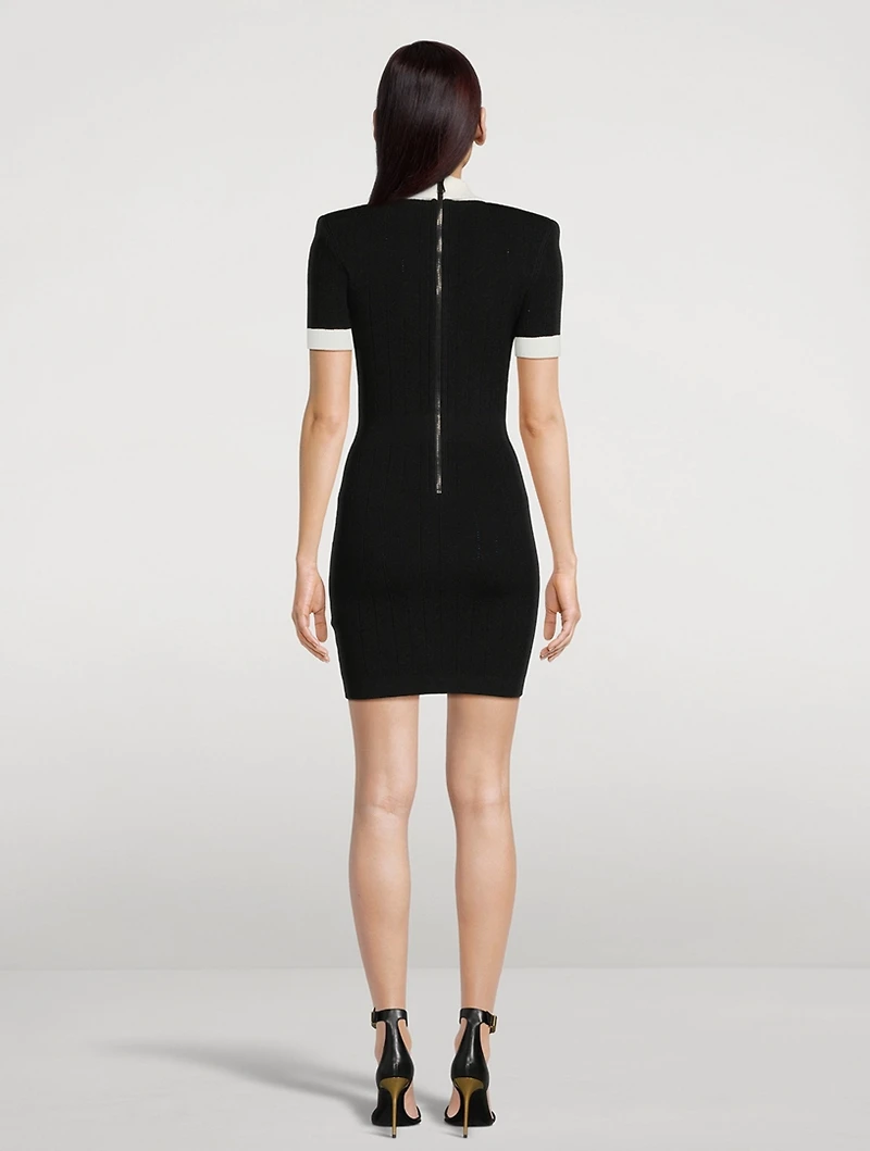 Knit Mini Dress