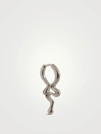 Maya Huggie Hoop Earring