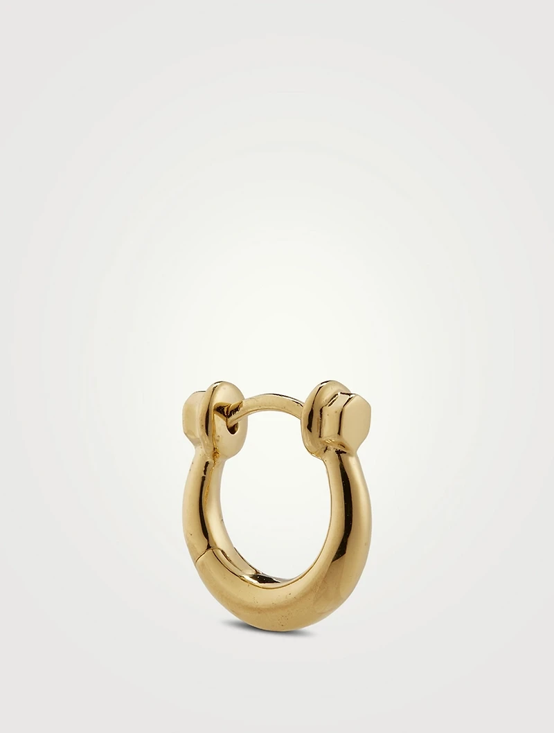 Malik Huggie Hoop Earring