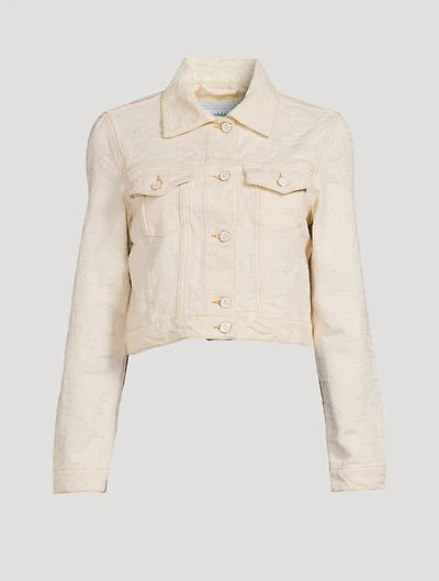 Monogram Jacquard Denim Jacket