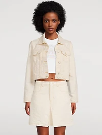 Monogram Jacquard Denim Jacket