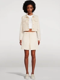 Monogram Jacquard Denim Jacket