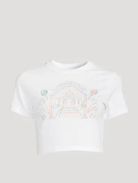 Jeu De Crayon Cropped T-Shirt