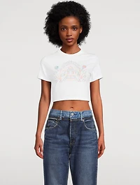Jeu De Crayon Cropped T-Shirt