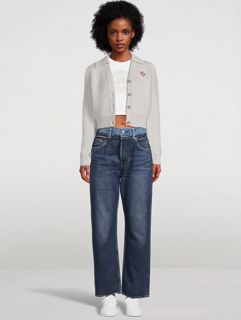 Jeu De Crayon Cropped T-Shirt