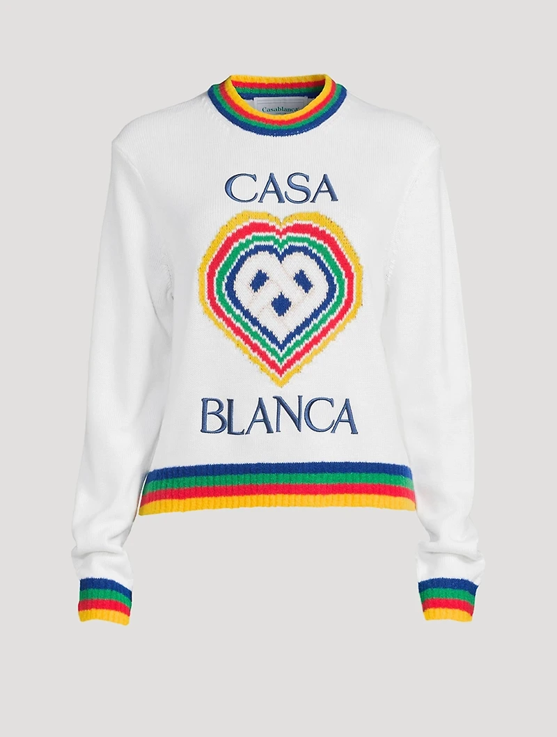 Heart Intarsia Sweater