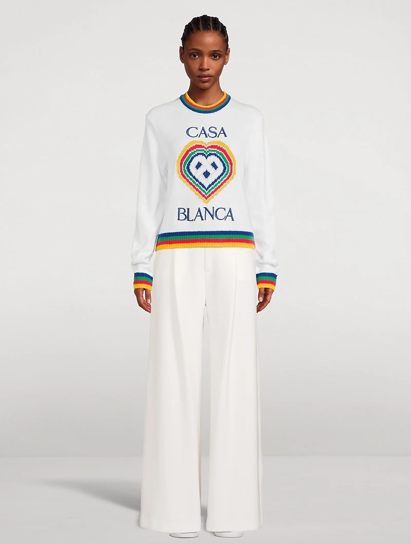 Heart Intarsia Sweater