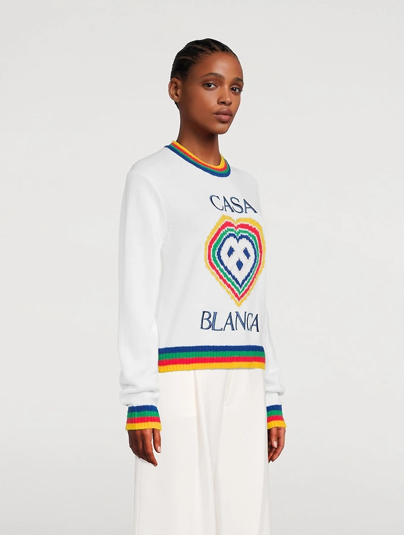 Heart Intarsia Sweater