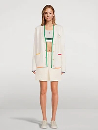Jeu De Crayon Embroidered Cardigan