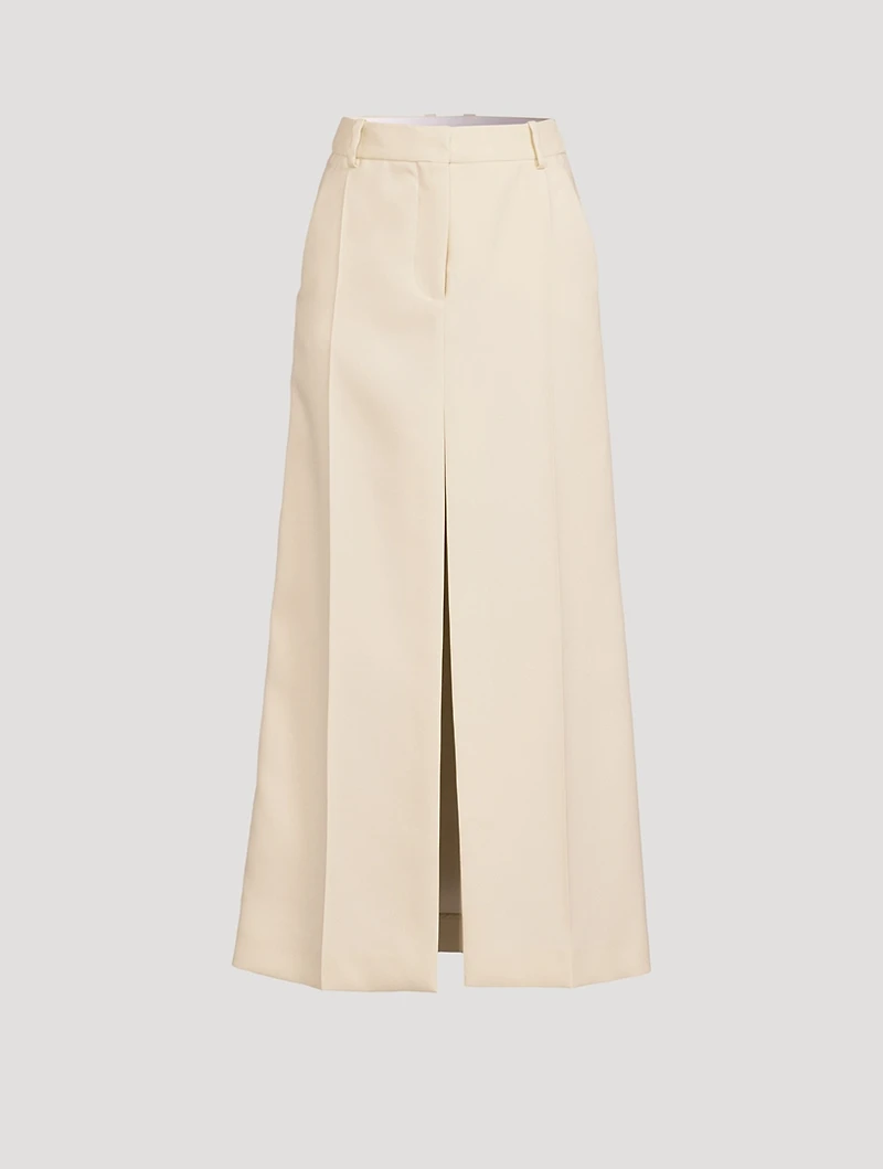 Split-Front Maxi Skirt