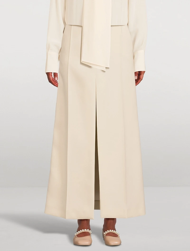 Split-Front Maxi Skirt
