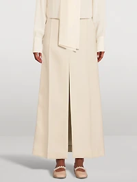 Split-Front Maxi Skirt