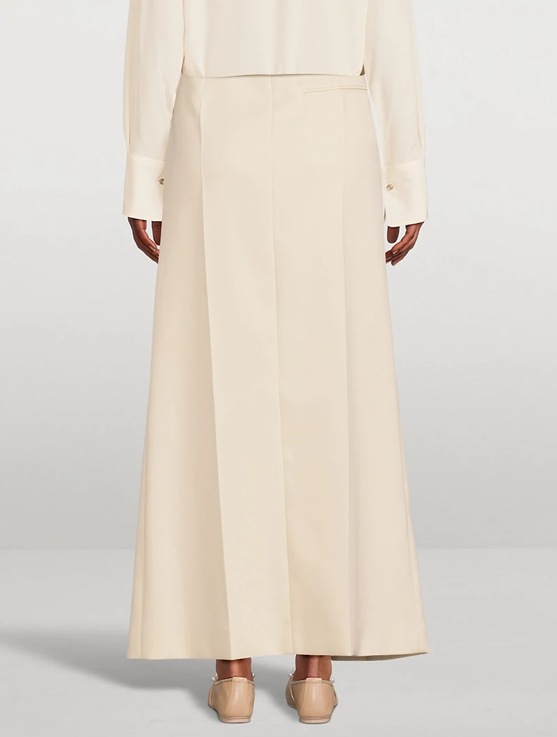 Split-Front Maxi Skirt