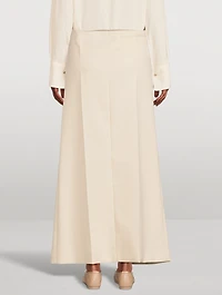 Split-Front Maxi Skirt