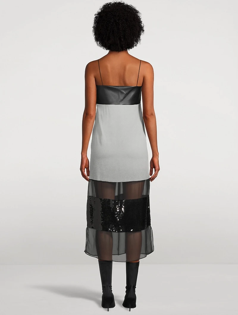 Mixed-Media Slip Dress Horse Photography Print