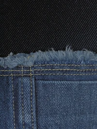 Twill Panelled Denim Jacket