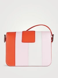 Small Box-Trot Club Leather Crossbody Bag