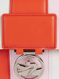 Small Box-Trot Club Leather Crossbody Bag