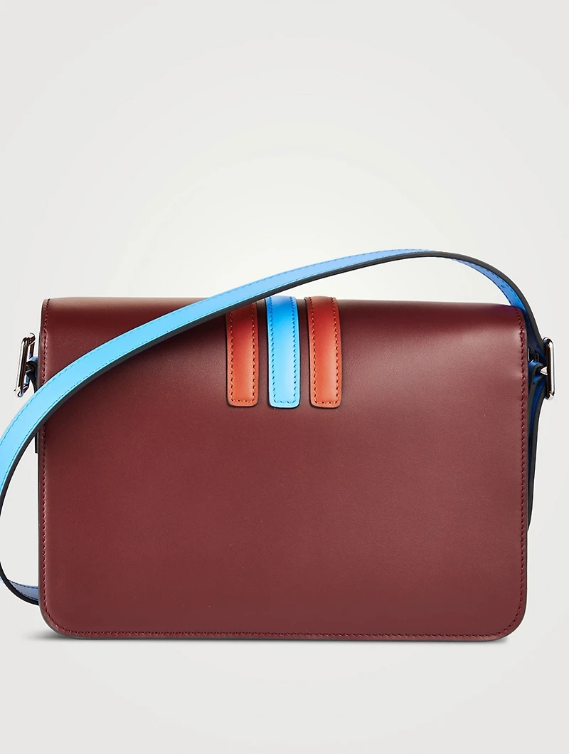 Medium Box-Trot Leather Crossbody Bag