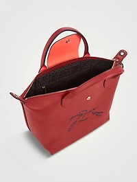 Le Pliage Xtra Leather Top Handle Bag