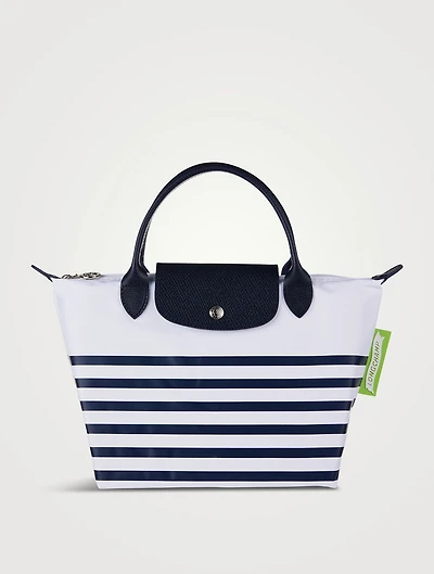 Small Le Pliage Collection Canvas Top Handle Bag