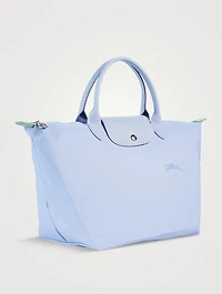 Medium Le Pliage Green Top Handle Bag
