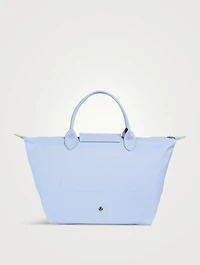 Medium Le Pliage Green Top Handle Bag