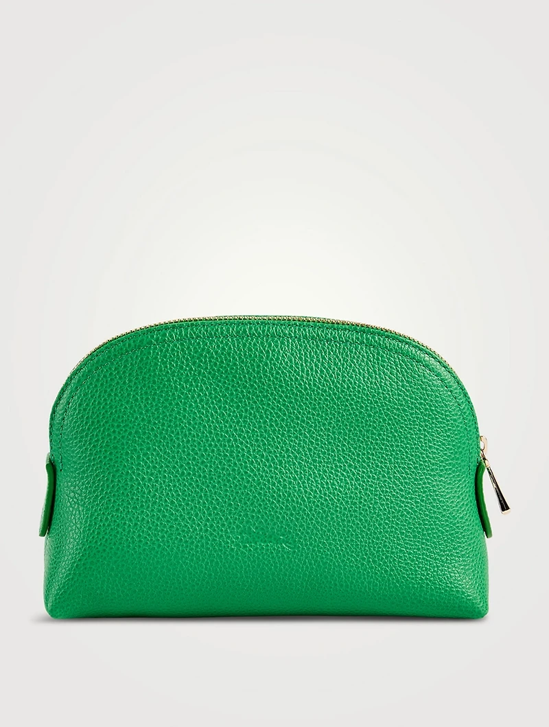 Small Le Foulonné Leather Pouch