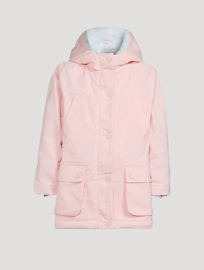 Rainbow Unicorn Cloud Hooded Raincoat