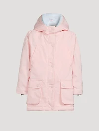 Rainbow Unicorn Cloud Hooded Raincoat