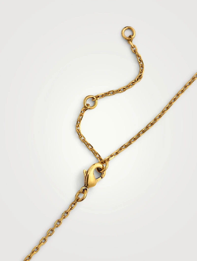 Talisman Cabochons Rock Crystal Necklace