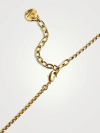 Cachemire Long Rock Crystal Necklace