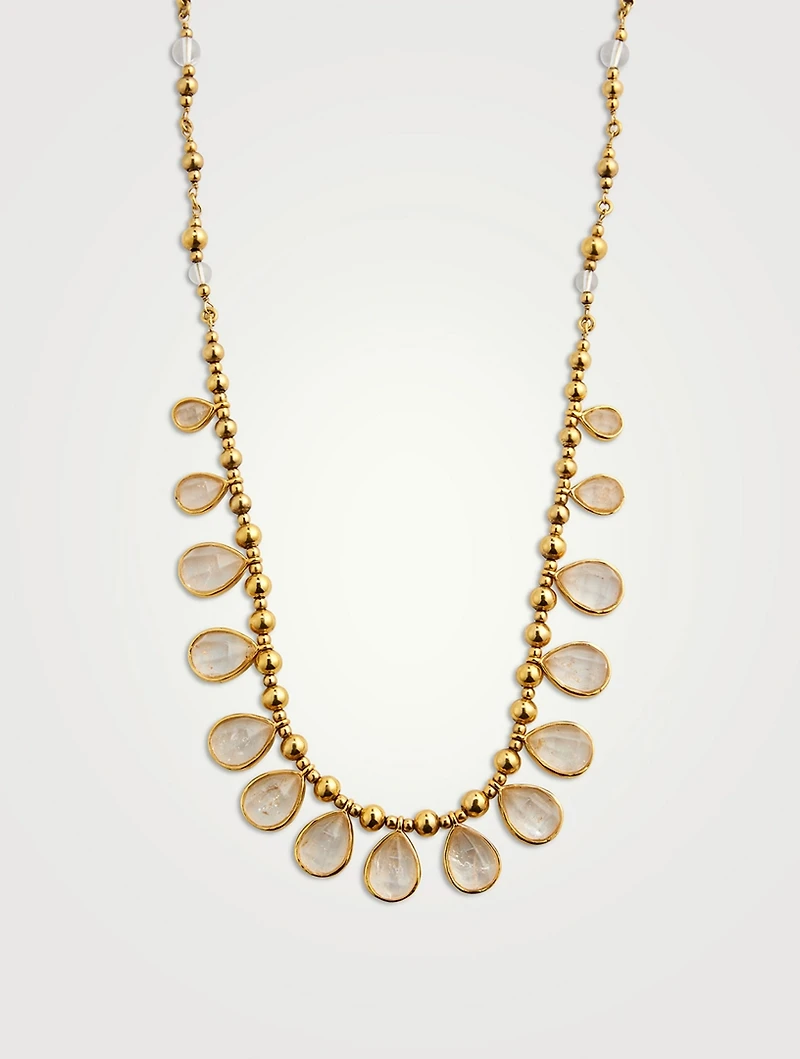 Cachemire Rock Crystal Necklace