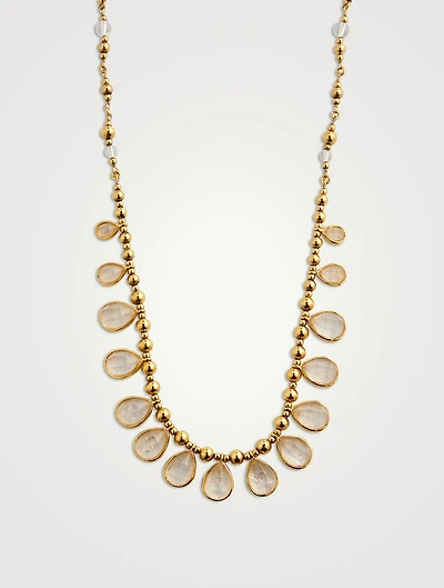 Cachemire Rock Crystal Necklace