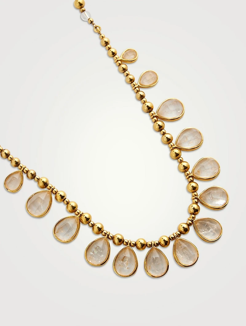 Cachemire Rock Crystal Necklace