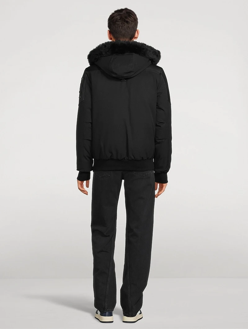 Park Vista Down Bomber Jacket With Shearling